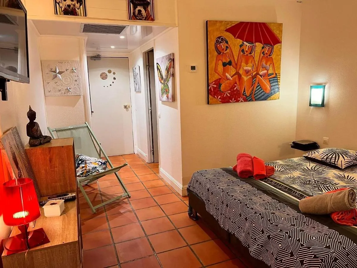 Apartmán Studio Le Frangipanier Saint-Francois